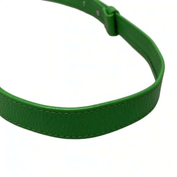 Auth BOTTEGA VENETA Candy cassette,Maxi intrecciato - Green Leather Shoulder Bag - Picture 7 of 16